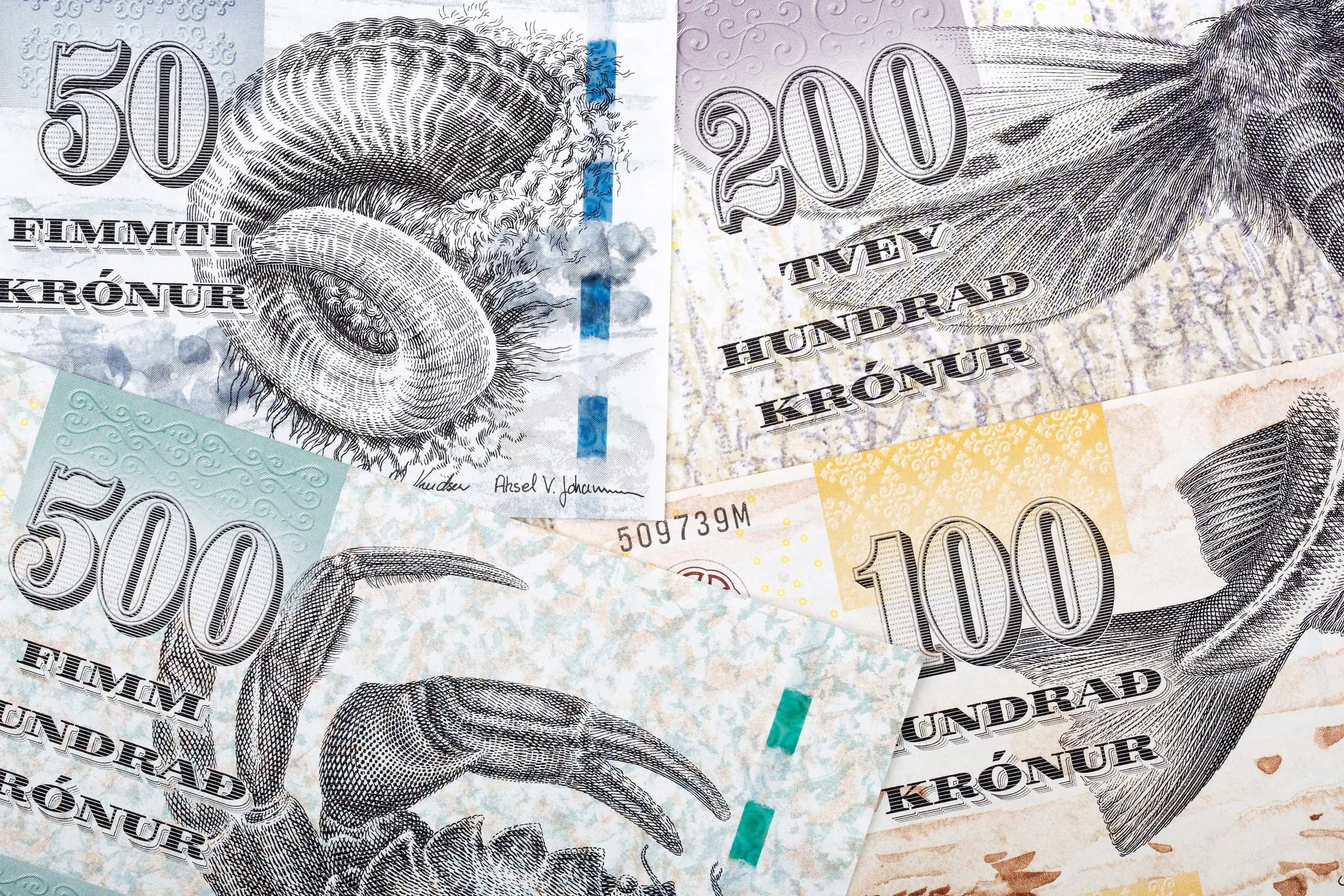 Billetes de coronas feroesas